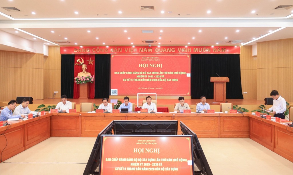 Bộ Xây dựng kiện toàn Ban Chấp hành Đảng bộ, thành lập Cơ quan Đảng ủy Bộ